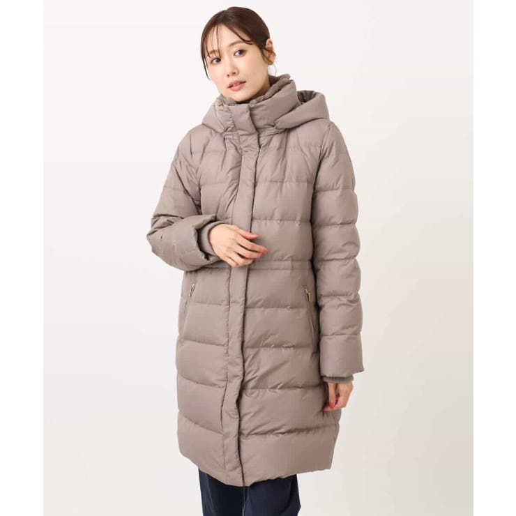 ベーシックタフタ ロングダウンコート/撥水加工 | MK MICHEL KLEIN | 詳細画像21 