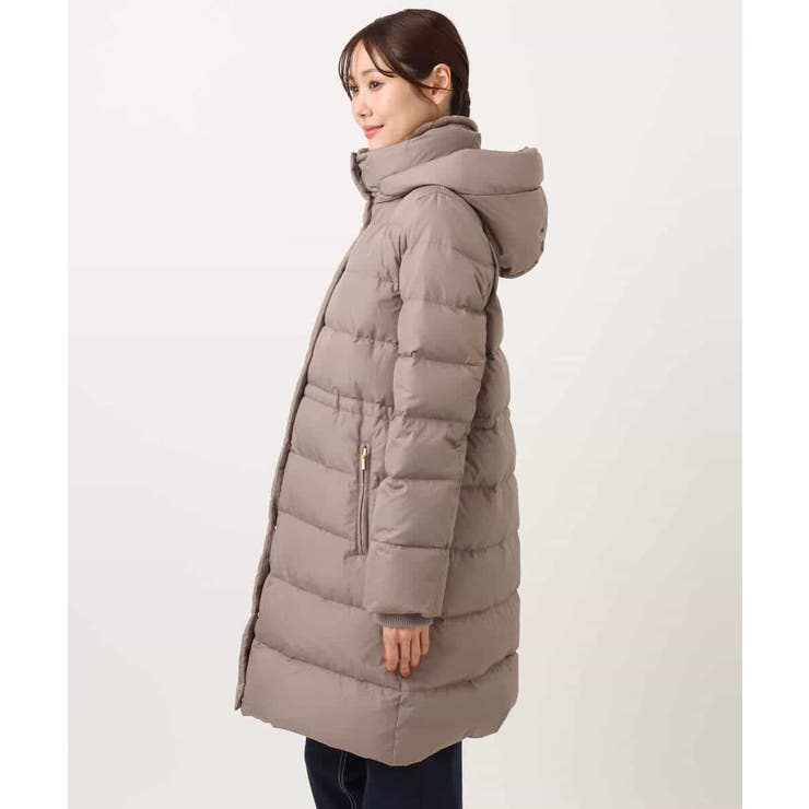 ベーシックタフタ ロングダウンコート/撥水加工 | MK MICHEL KLEIN | 詳細画像22 