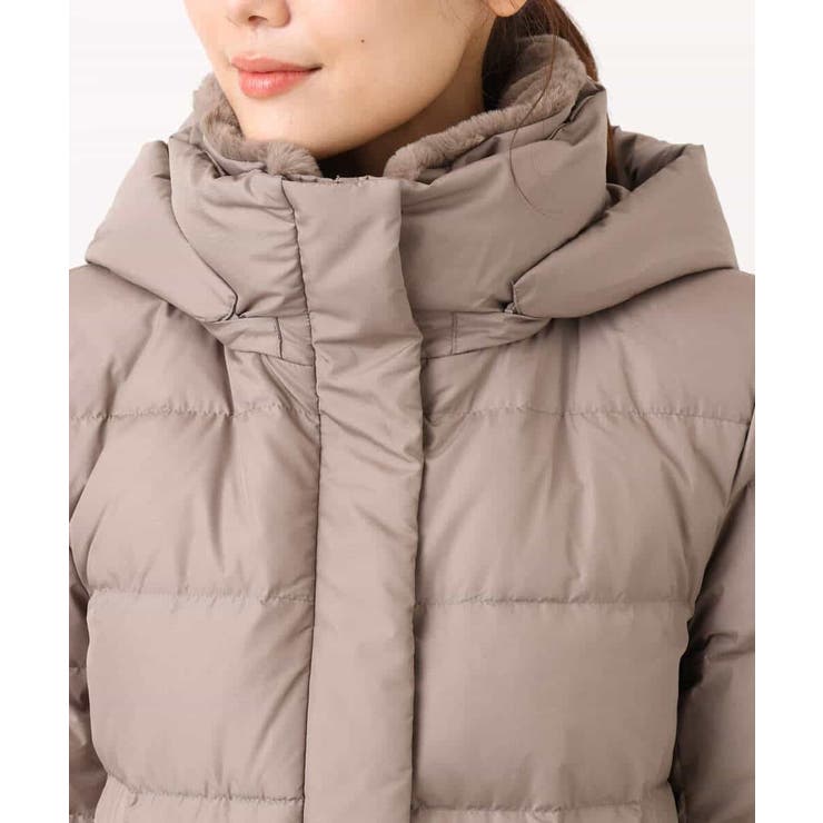 ベーシックタフタ ロングダウンコート/撥水加工 | MK MICHEL KLEIN | 詳細画像24 