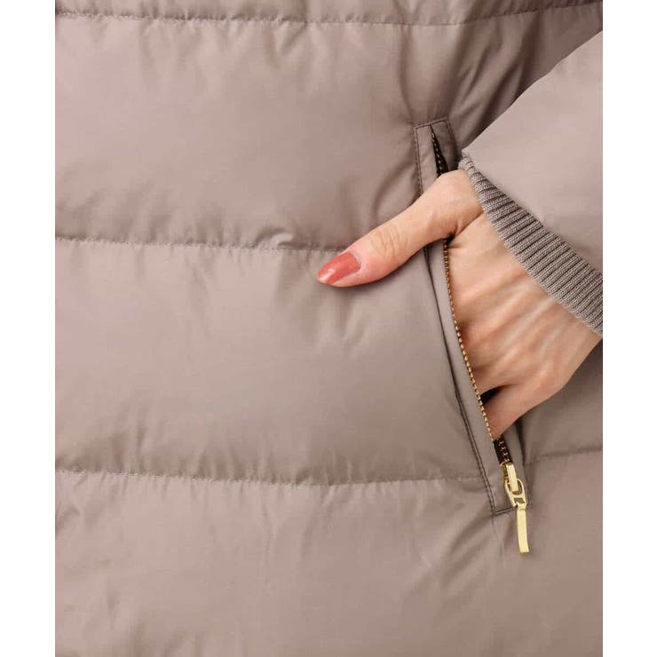 ベーシックタフタ ロングダウンコート/撥水加工 | MK MICHEL KLEIN | 詳細画像27 