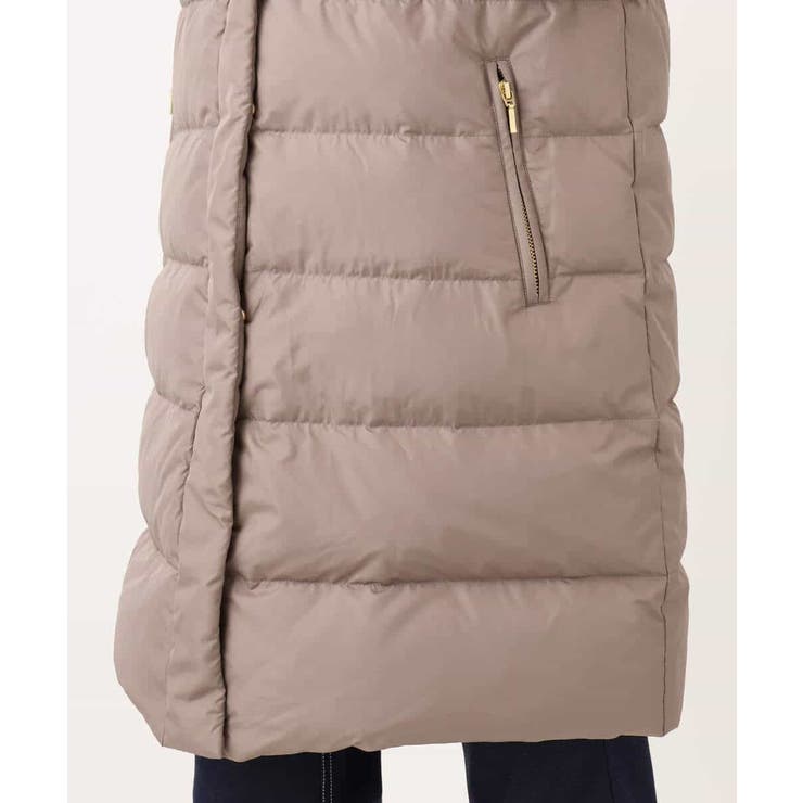 ベーシックタフタ ロングダウンコート/撥水加工 | MK MICHEL KLEIN | 詳細画像28 