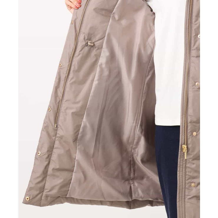 ベーシックタフタ ロングダウンコート/撥水加工 | MK MICHEL KLEIN | 詳細画像30 