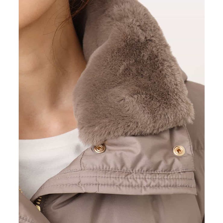 ベーシックタフタ ロングダウンコート/撥水加工 | MK MICHEL KLEIN | 詳細画像32 