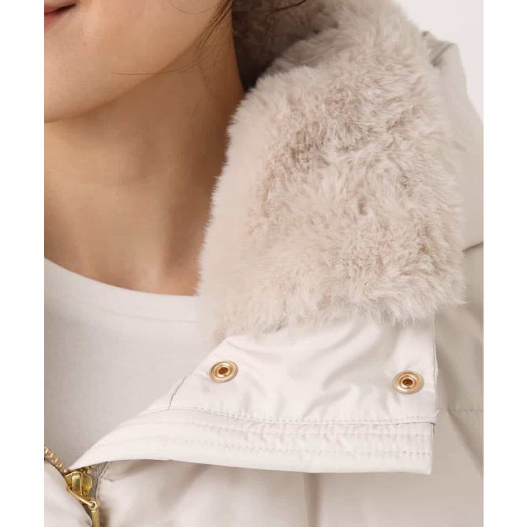 ベーシックタフタ ロングダウンコート/撥水加工 | MK MICHEL KLEIN | 詳細画像46 