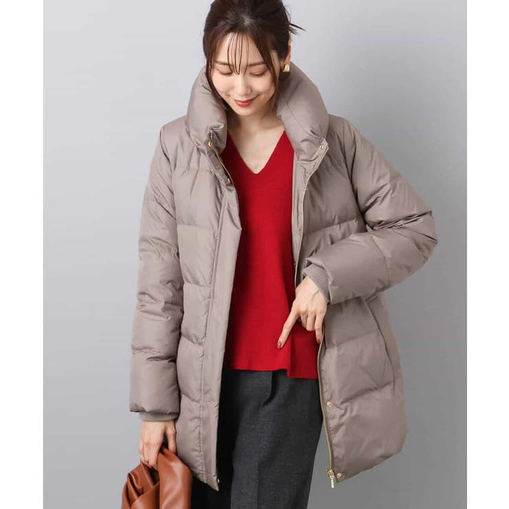 ベーシックタフタ ミドルダウンコート/撥水加工 | MK MICHEL KLEIN | 詳細画像10 