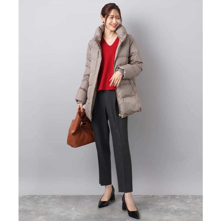 ベーシックタフタ ミドルダウンコート/撥水加工 | MK MICHEL KLEIN | 詳細画像12 