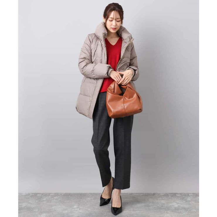 ベーシックタフタ ミドルダウンコート/撥水加工 | MK MICHEL KLEIN | 詳細画像13 