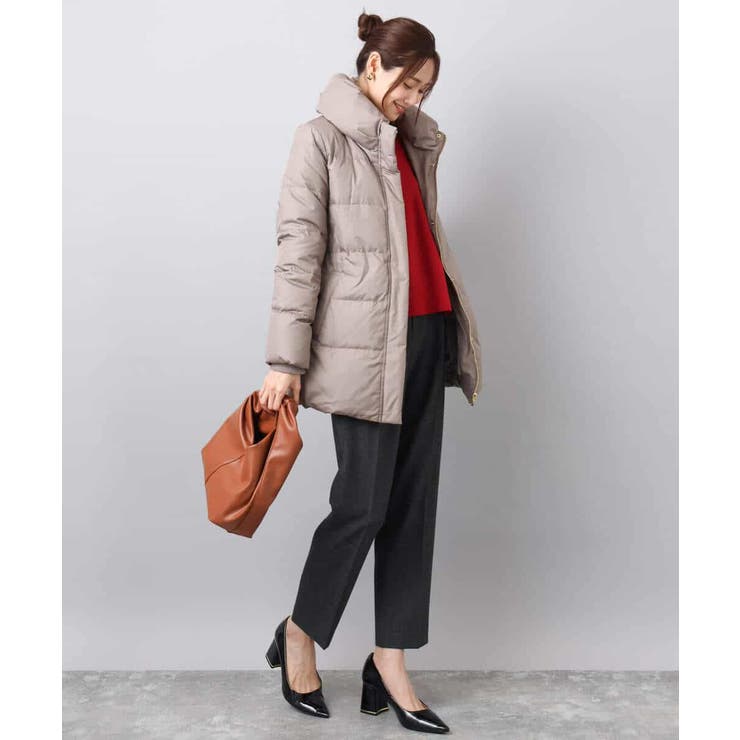 ベーシックタフタ ミドルダウンコート/撥水加工 | MK MICHEL KLEIN | 詳細画像14 