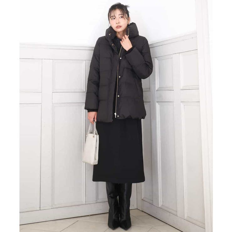 ベーシックタフタ ミドルダウンコート/撥水加工 | MK MICHEL KLEIN | 詳細画像15 