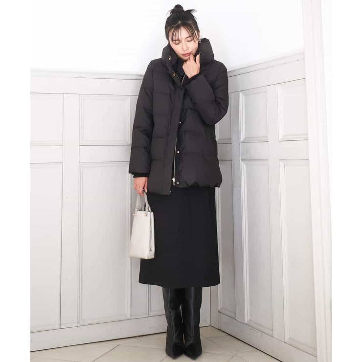 ベーシックタフタ ミドルダウンコート/撥水加工 | MK MICHEL KLEIN | 詳細画像16 