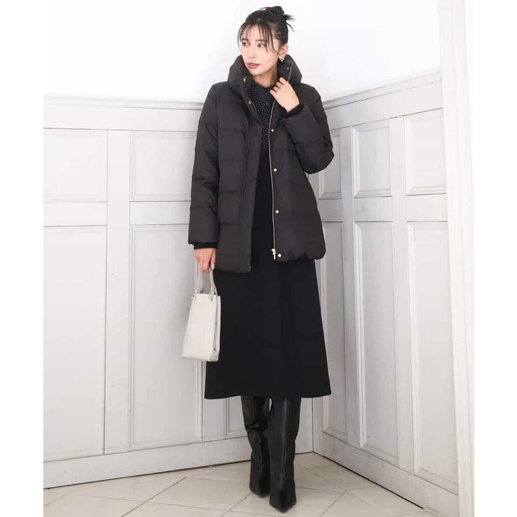 ベーシックタフタ ミドルダウンコート/撥水加工 | MK MICHEL KLEIN | 詳細画像17 