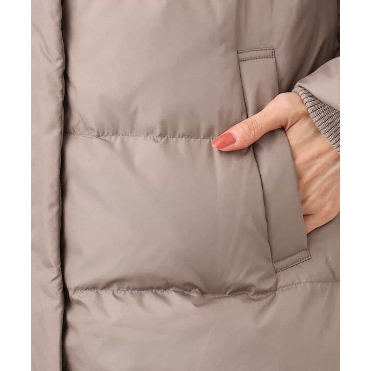 ベーシックタフタ ミドルダウンコート/撥水加工 | MK MICHEL KLEIN | 詳細画像25 