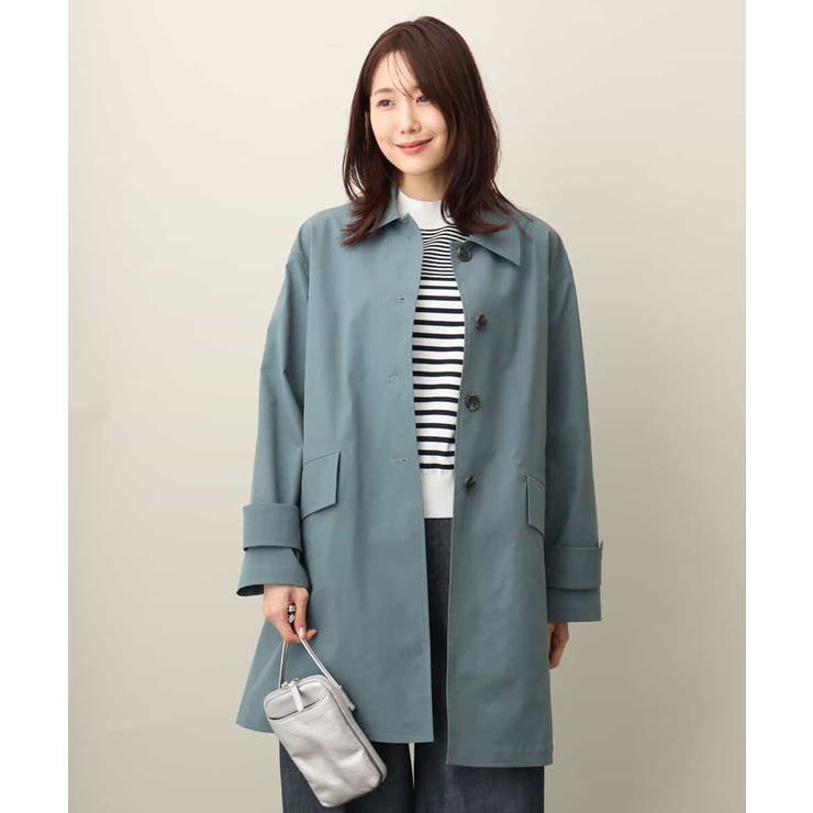 美品】マーガレットハウエル ライナー付ステンカラーコート