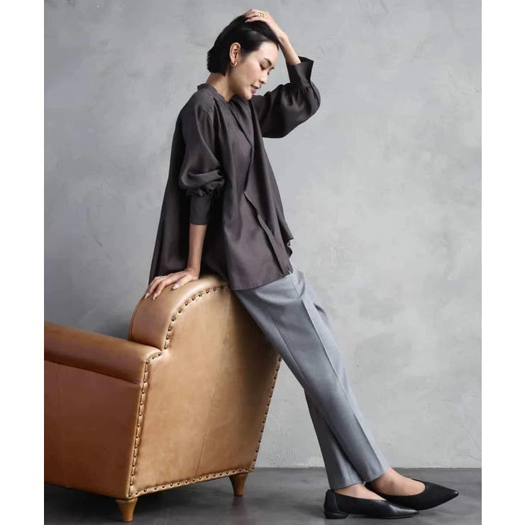 シアーAラインブラウス | MICHEL KLEIN | 詳細画像12 