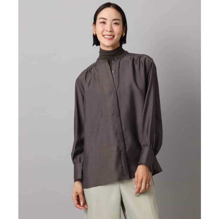 シアーAラインブラウス | MICHEL KLEIN | 詳細画像14 