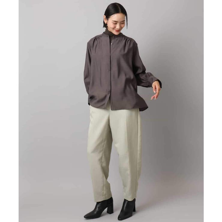 シアーAラインブラウス | MICHEL KLEIN | 詳細画像17 