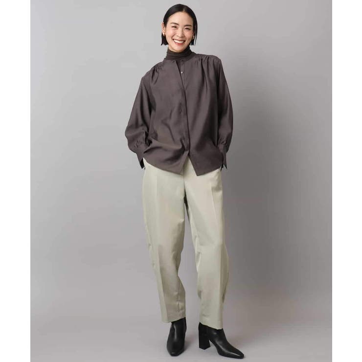 シアーAラインブラウス | MICHEL KLEIN | 詳細画像18 