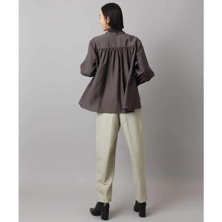 シアーAラインブラウス | MICHEL KLEIN | 詳細画像19 