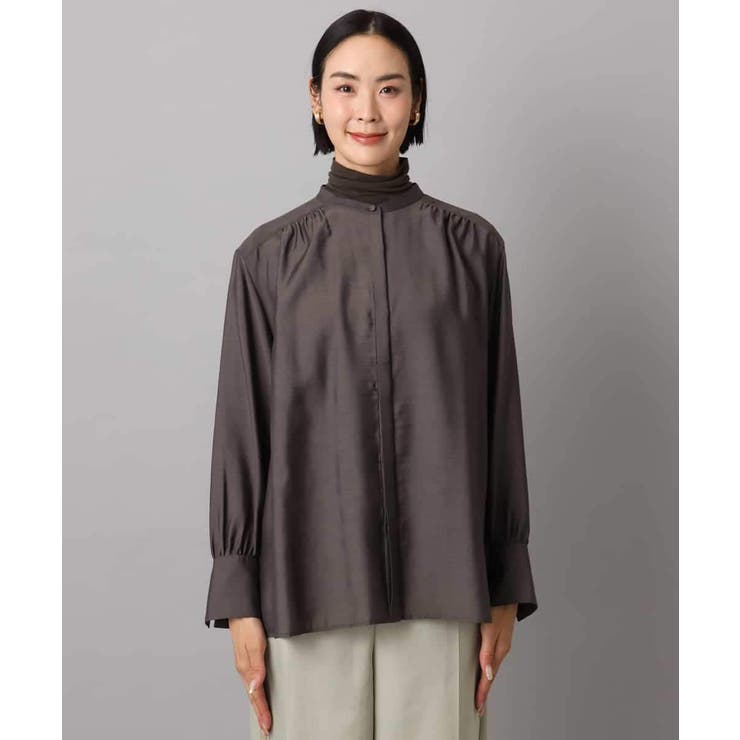 シアーAラインブラウス | MICHEL KLEIN | 詳細画像22 