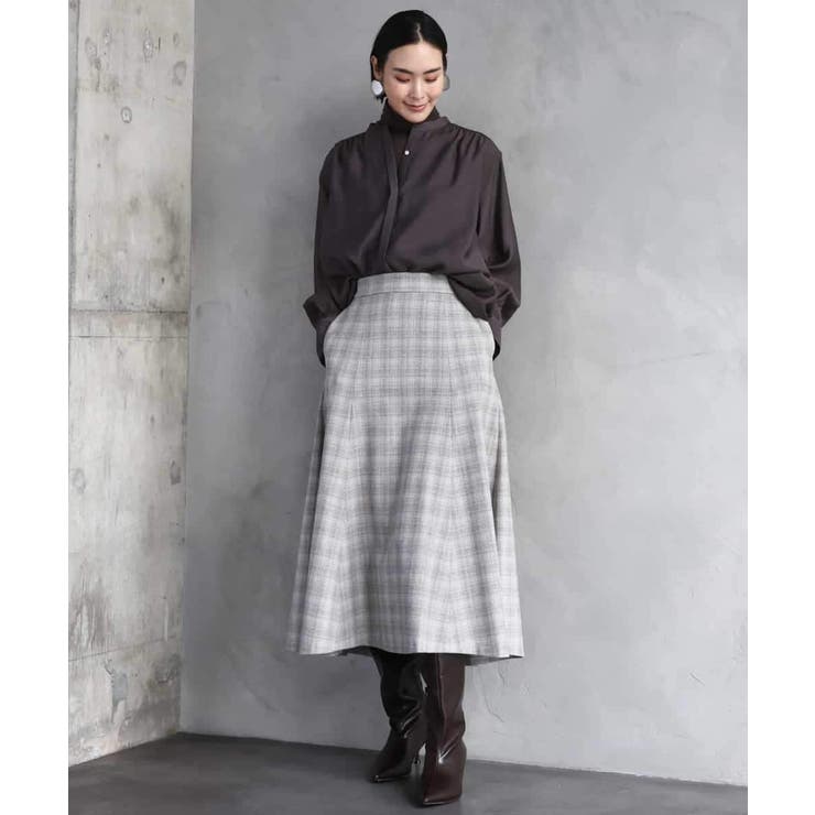 シアーAラインブラウス | MICHEL KLEIN | 詳細画像6 