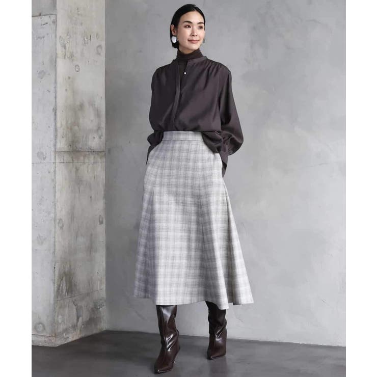 シアーAラインブラウス | MICHEL KLEIN | 詳細画像7 