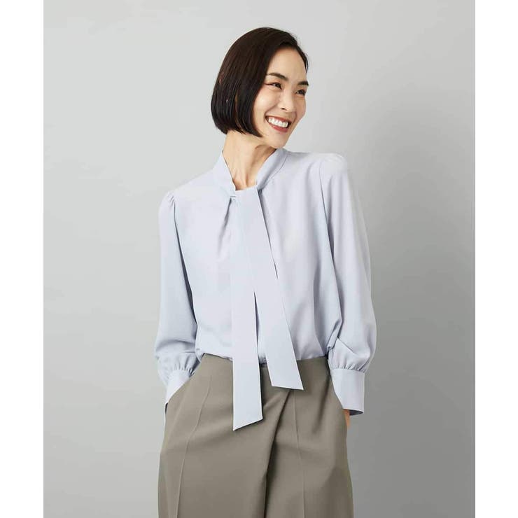 ボウタイブラウス | MICHEL KLEIN | 詳細画像2 