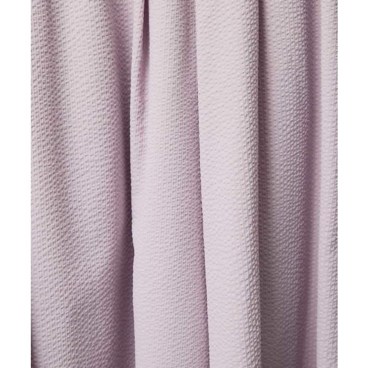 [セットアップ対応]ギャザーブラウス サッカー無地 | MICHEL KLEIN | 詳細画像21 