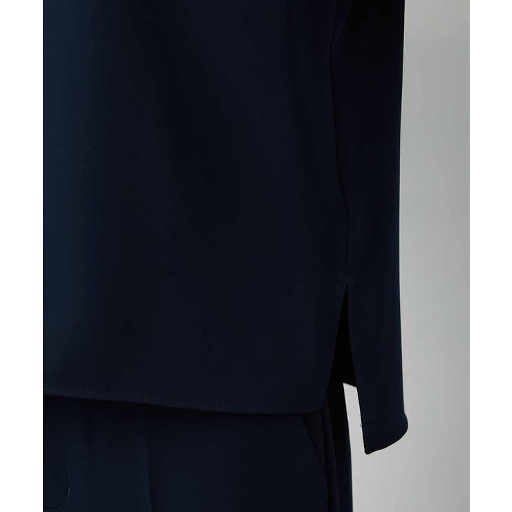 [セットアップ対応]ノーカラーブラウス | MICHEL KLEIN | 詳細画像21 