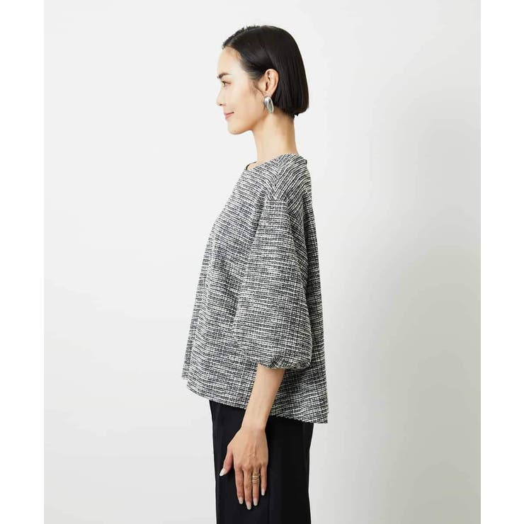 ツィードライクプルオーバー | MICHEL KLEIN | 詳細画像13 