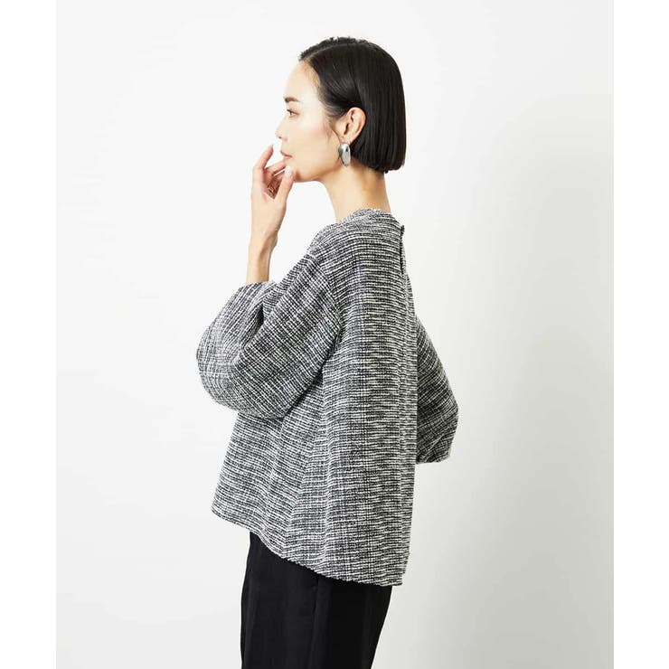 ツィードライクプルオーバー | MICHEL KLEIN | 詳細画像3 