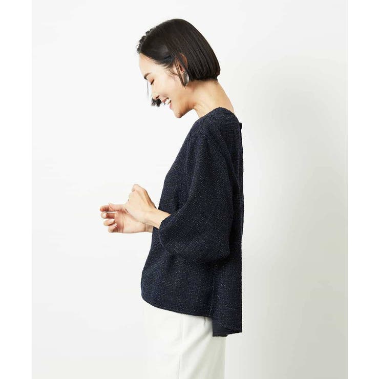 ツィードライクプルオーバー | MICHEL KLEIN | 詳細画像8 