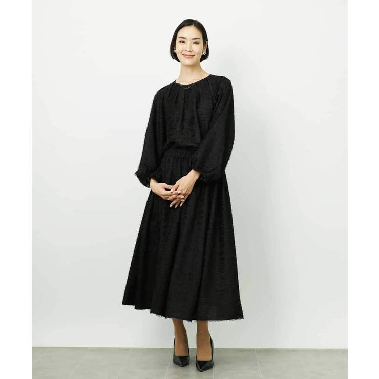 [セットアップ対応]袖ボリュームブラウス | MICHEL KLEIN | 詳細画像9 