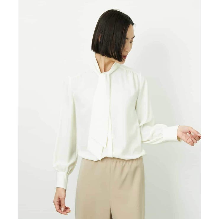 ボウタイブラウス | MICHEL KLEIN | 詳細画像2 