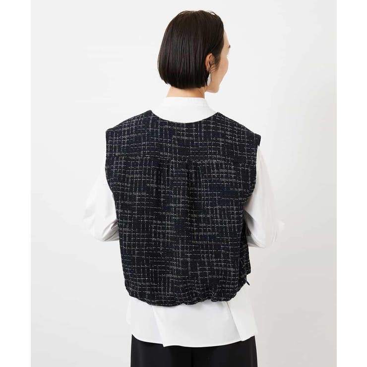 細ボウタイブラウス | MICHEL KLEIN | 詳細画像14 