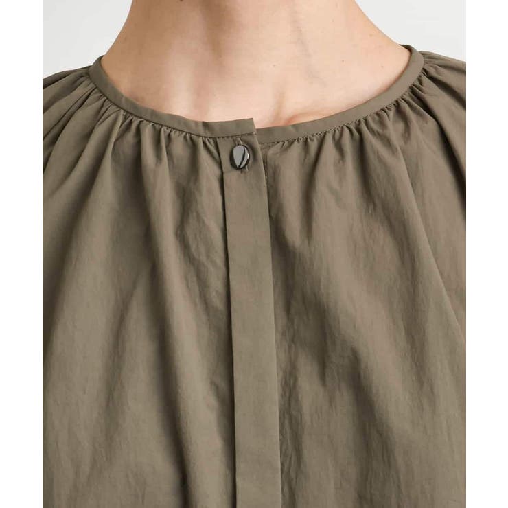 [ドライタッチ]ギャザーブラウス 無地(セットアップ対応) | MICHEL KLEIN | 詳細画像2 