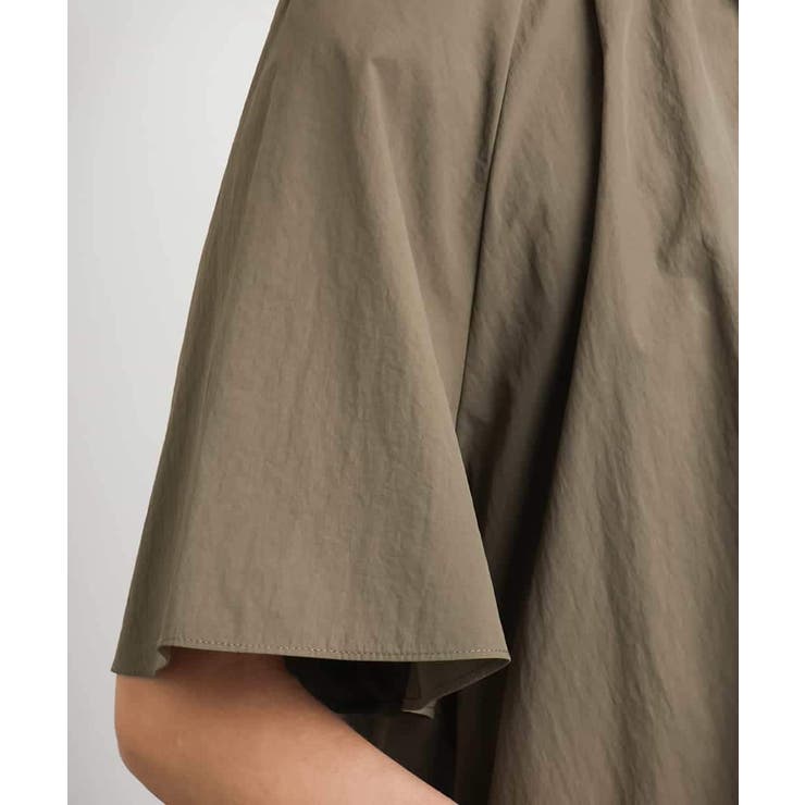 [ドライタッチ]ギャザーブラウス 無地(セットアップ対応) | MICHEL KLEIN | 詳細画像3 