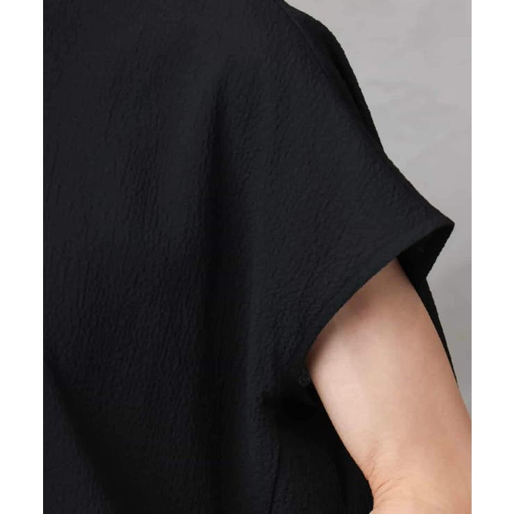 [セットアップ対応]楊柳Vネックデザインブラウス | MICHEL KLEIN | 詳細画像27 