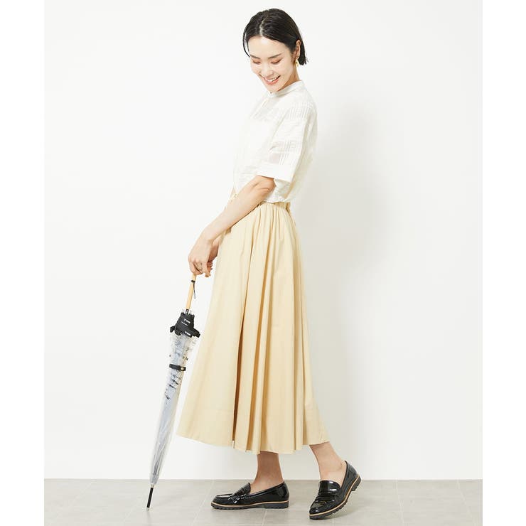 [セットアップ対応]チェックジャカードレースブラウス | MICHEL KLEIN | 詳細画像19 