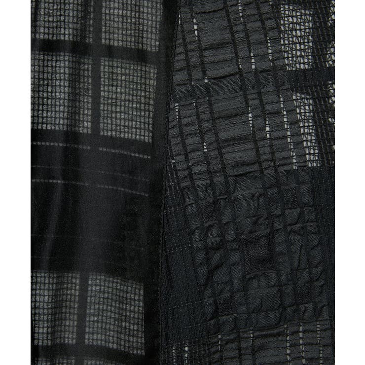 [セットアップ対応]チェックジャカードレースブラウス | MICHEL KLEIN | 詳細画像30 