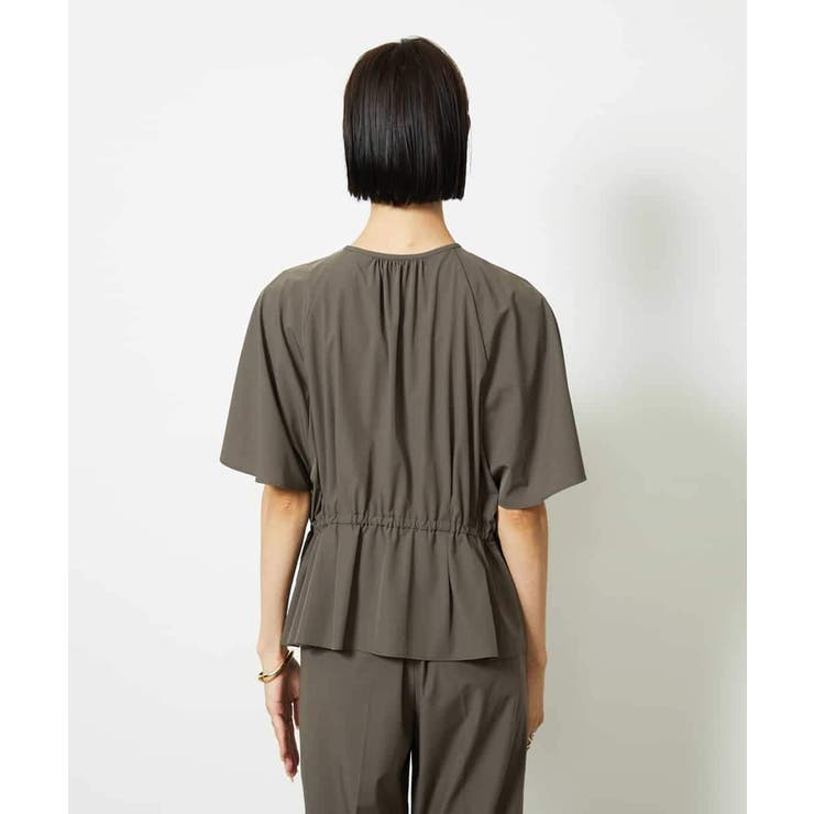 ［セットアップ対応/2WAY]ウエストマークギャザーブラウス | MICHEL KLEIN | 詳細画像24 