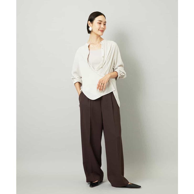 [3WAY]カシュクールドビーブラウス | MICHEL KLEIN | 詳細画像11 