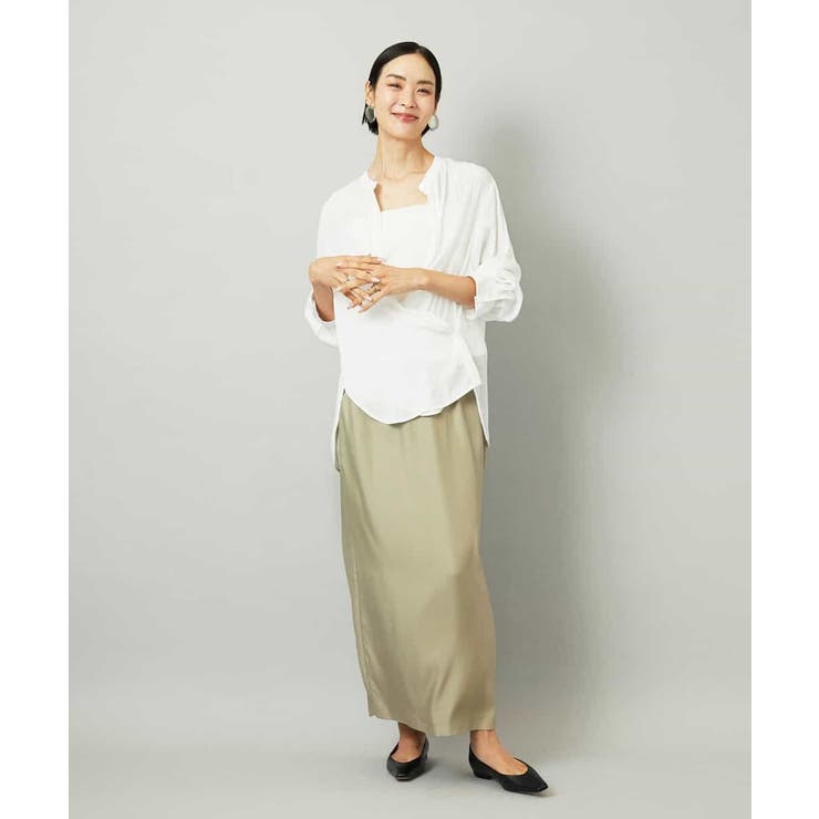 [3WAY]カシュクールドビーブラウス | MICHEL KLEIN | 詳細画像15 