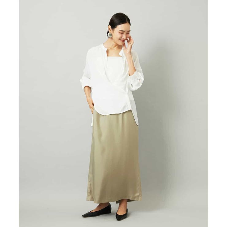 [3WAY]カシュクールドビーブラウス | MICHEL KLEIN | 詳細画像16 