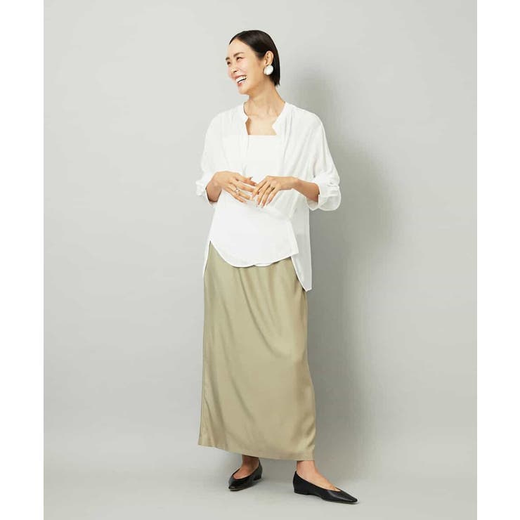 [3WAY]カシュクールドビーブラウス | MICHEL KLEIN | 詳細画像17 