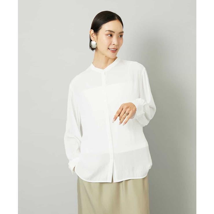 [3WAY]カシュクールドビーブラウス | MICHEL KLEIN | 詳細画像18 