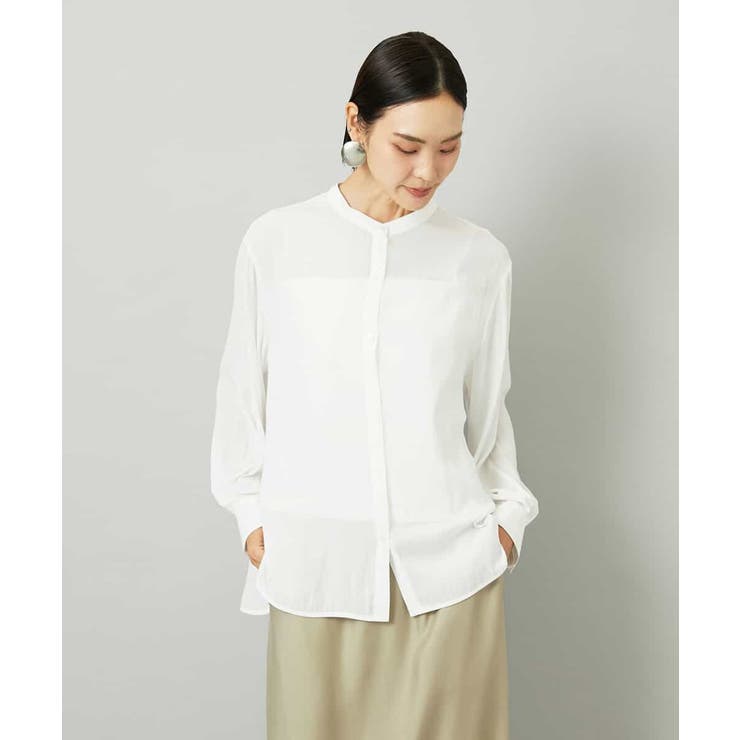 [3WAY]カシュクールドビーブラウス | MICHEL KLEIN | 詳細画像20 