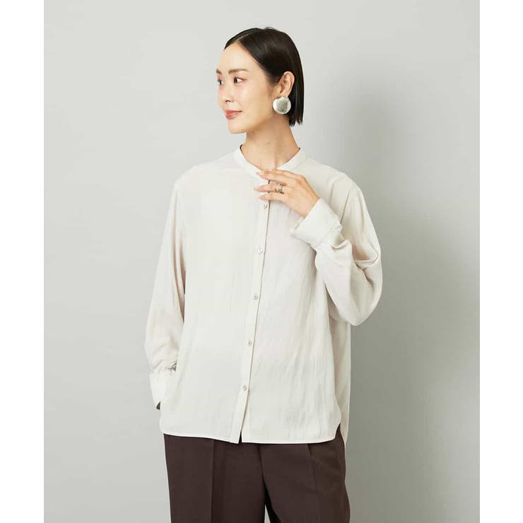 [3WAY]カシュクールドビーブラウス | MICHEL KLEIN | 詳細画像3 