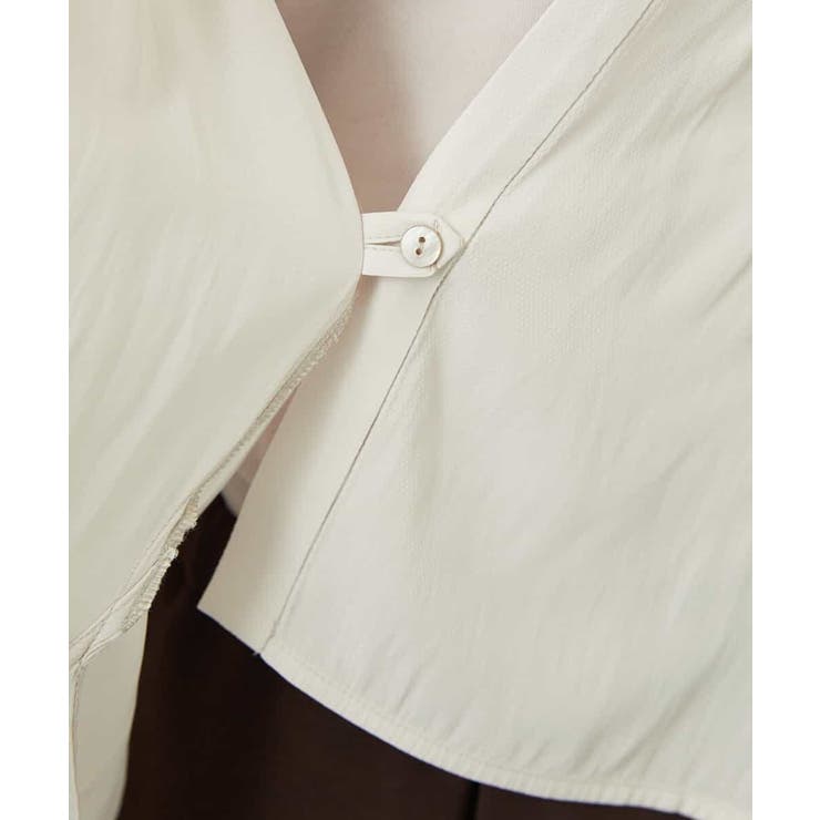 [3WAY]カシュクールドビーブラウス | MICHEL KLEIN | 詳細画像32 