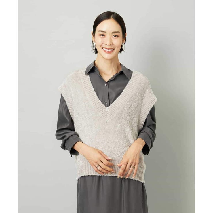 [セットアップ対応]とろみシャツ | MICHEL KLEIN | 詳細画像14 