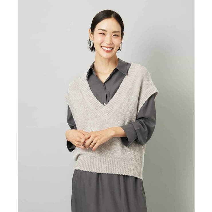 [セットアップ対応]とろみシャツ | MICHEL KLEIN | 詳細画像15 